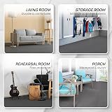 Yes4All EVA Interlocking Mats Puzzle Floor Tiles 11 mm Gray 1.02 m2 Border view 3