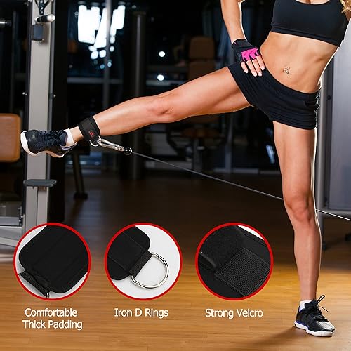 Cable Attachments for Gym 4-in-1 Cable Machine Attachments For