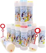Toyland Bluey Bubbles Pack of 12 60ml Solution Wands Maze Lid Party Toys view 7