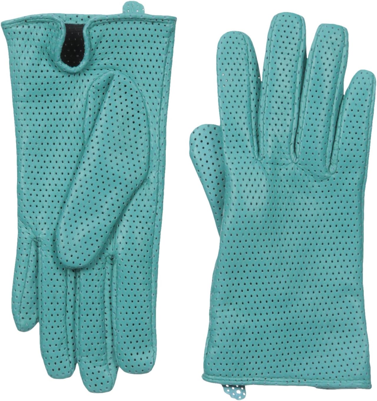Gloves International Women's Perforated-Leather Gloves