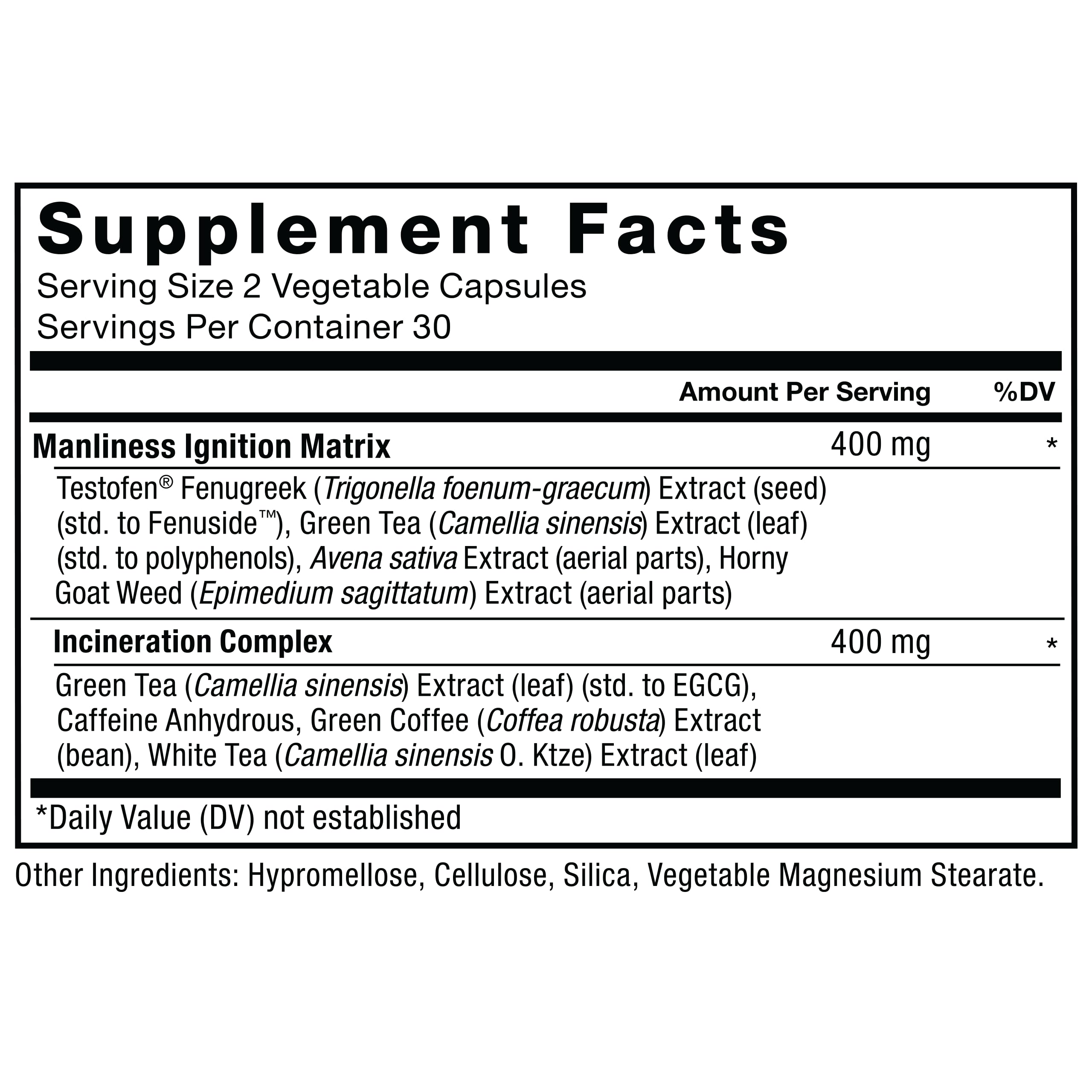 Force Factor Test X180 Ignite Total Testosterone Booster for Men with Fenugreek Seed and Green Tea Extract to Build Lean Muscle, Boost Energy, and Improve Performance, 60 Count