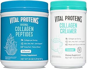 20oz Collagen Powder & 10oz Coconut Collagen Creamer