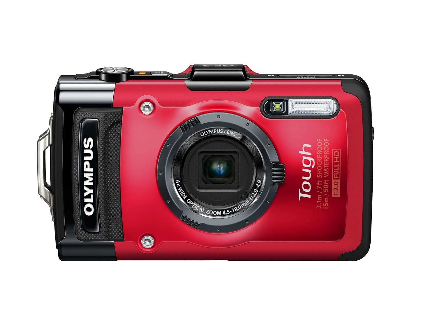 Amazon.com : Olympus Stylus TG-2 iHS Digital Camera with 4x Optical Zoom  and 3-Inch LCD (Red) (Old Model) : Point And Shoot Digital Cameras : Camera  & Photo