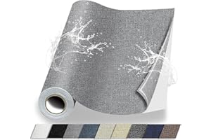 Lifeshoon Fabric Repair Patches, 17X79 Inch Linen Repair Tape Self-Adhesive Fabric Patches Durable, DIY Large Linen Tape for 