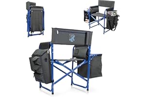 PICNIC TIME NCAA Penn State Nittany Lions Fusion Camping Chair with Side Table and Soft Cooler - Beach Chair for Adults - Lawn Chair