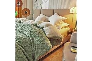 IVIEICIP 2023 New Thickened Super Soft Insulation Hibiscus Winter Quilts, Lightweight Breathable Warmth Thick Bed Comforters, Fluffy Plush Double-Sided Twin Size Velvet Blanket Quilt for Cold Weather.