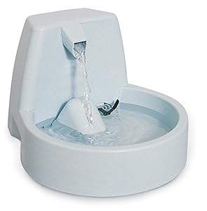 PetSafe Drinkwell Original or 1/2 Gallon Pet Water Fountain - Drinking Fountain for Cats and Small Dogs