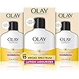 Olay Complete Lotion Moisturizer with Sunscreen SPF 15 Normal, 6.0 Fluid Ounce, 3 Count