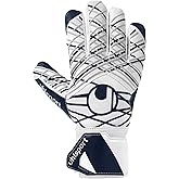 uhlsport | Supersoft HN 2025 | Goalkeeper Gloves | White/Navy/Silver