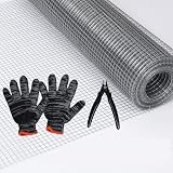 PICK FOR LIFE Galvanized Hardware Cloth Mesh 6Mx20cm 7x7mm Roll view 1