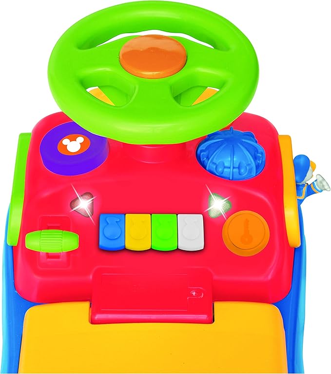 mickey and friends activity pinball ride on