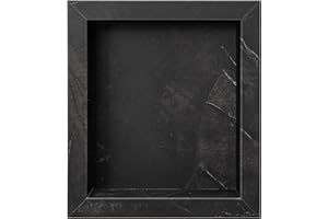 Palisade 17.5 in. x 15.5 in. Vinyl Waterproof Shower Niche Insert in Black Ice