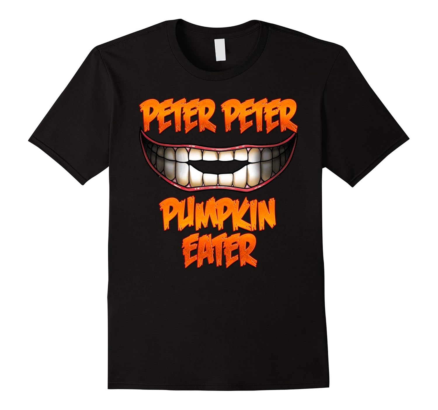 Mens Peter Peter Pumpkin Eater Halloween Couples Costume T Shirt-ANZ