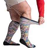 Viasox EasyStretch Diabetic Socks for Men & Women, Non Binding, Seamless Toe, Loose Fit