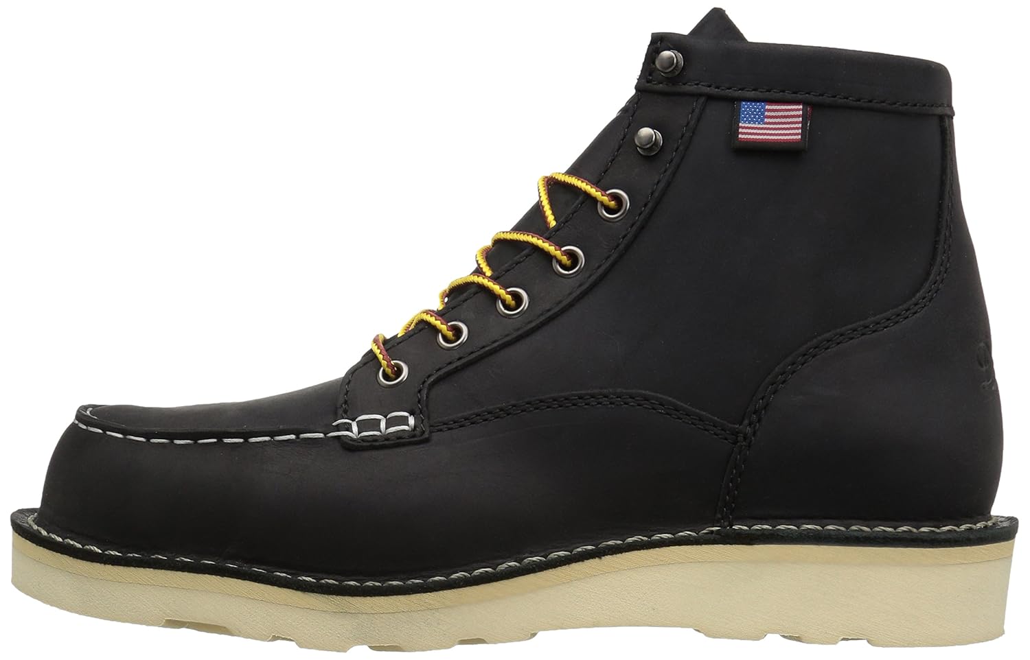 danner men's bull run moc toe work boot