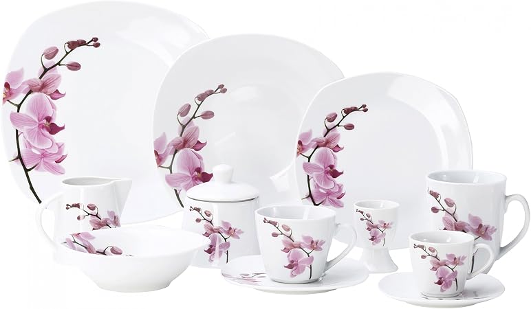 Van Well Kombiservice Kyoto 124 Tlg Fur 12 Personen Tafel