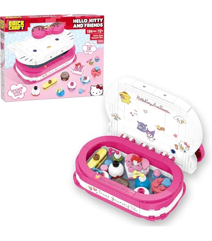 Amazon.com: Brickcraft Hello Kitty and Friends Kuromi Arcade