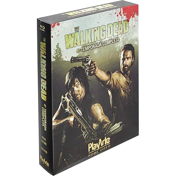 The Walking Dead 4A Temp - Blu-Ray (4 Discos) | Amazon.com.br