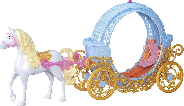 Amazon ディズニープリンセスシンデレラの魔法のtransforming Carriage ロボット 子ども向けフィギュア おもちゃ