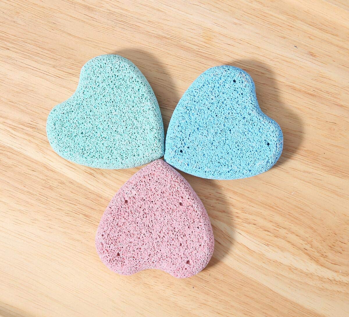 WeNeedU Pumice Stone for Feet,Natural Lava Pedicure Tools Hard Skin Premium Callus Remover for Feet and Hands,Natural Foot File Exfoliation to Remove Dead Skin,Natural Foot Scrubber(Pack of 3): Beauty