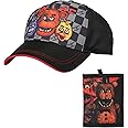 Five Nights at Freddy's Animatronic Characters Youth Baseball Cap & Wallet Set Multicolored