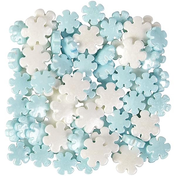 SPRINKLES MIX-CHRISTMAS PEARLIZED SNOWFLAKES