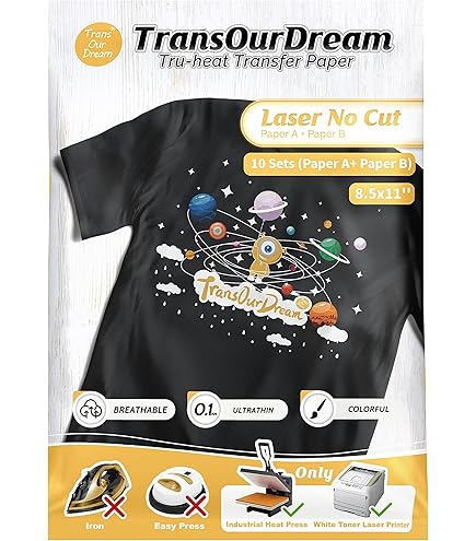 Amazon.com: Forever Laser Dark No-Cut A+B Paper 8.5