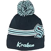ZHATS NHL Unisex-Adult NHL Officially Licensed Beanie Pom Rush