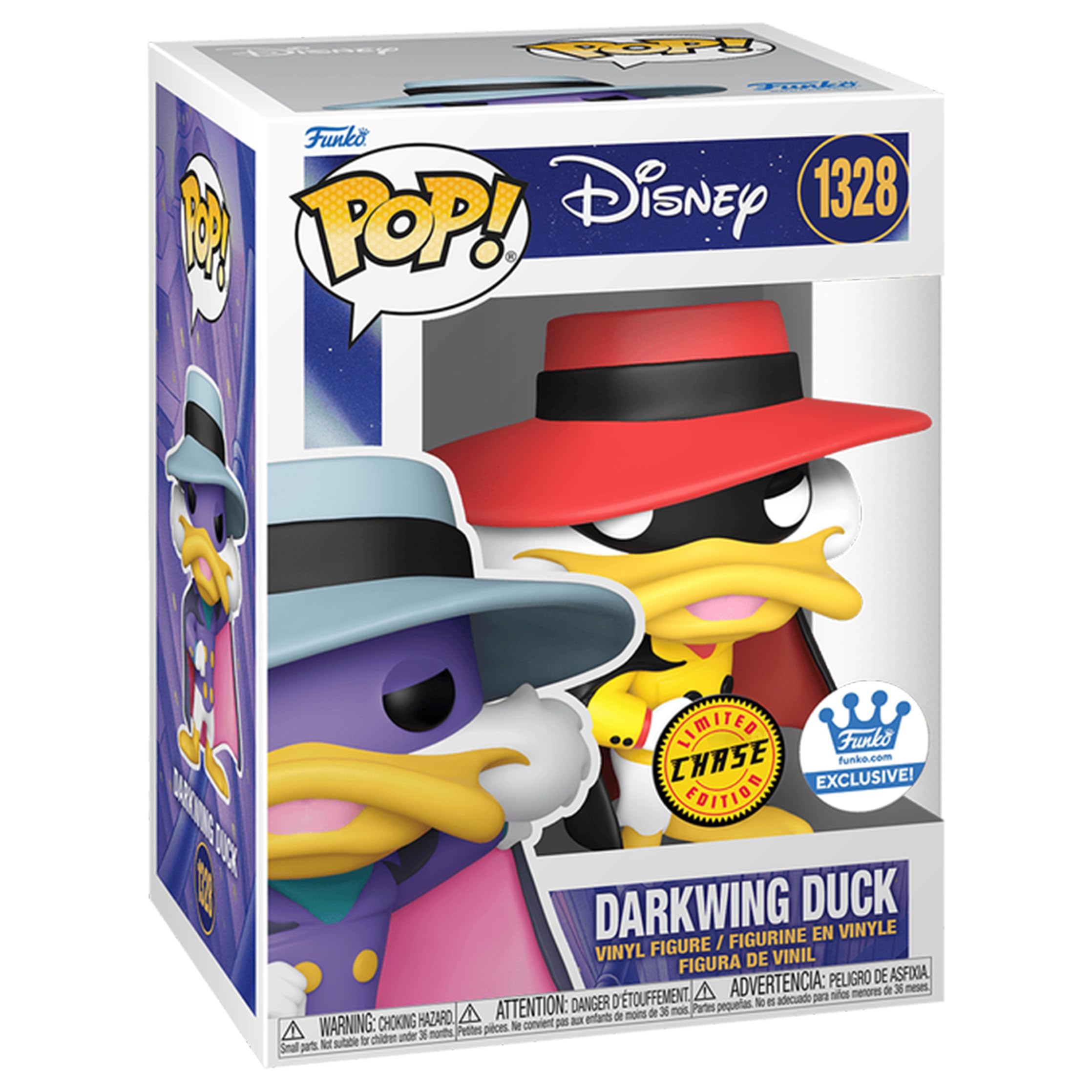 Funko POP! Animation: Darkwing Duck - Darkwing Duck Chase Shop Exclusive