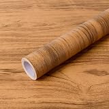 Hode Wood Grain Self-Adhesive Wallpaper 30cm x 2m Peel and Stick Brown view 1