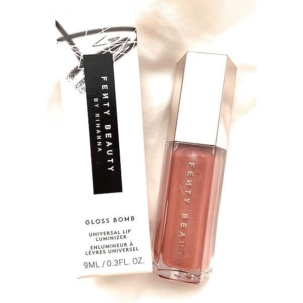 Amazon Com Fenty Beauty By Rihanna Gloss Bomb Universal Lip Luminizer Glass Slipper Clear Beauty