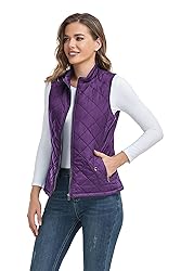 LONGKING 2024 Upgraded, Purple Women's Outwear Vest