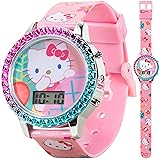 Accutime Sanrio Hello Kitty Girls' Digital LCD