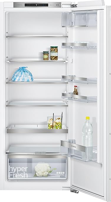 Siemens KI51RAD40 iQ500 Vollraumkühlschrank / A+++ / 139,70 cm / 72kWh/Jahr / 247 L Kühlteil / Türdämpfung