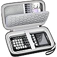 Case for Texas Instruments TI-84 Plus CE/for TI-Nspire CX II CAS Color Graphing Calculator, Travel Large Capacity for Pens, Cables and Accessories -Black (Box Only)