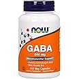 Now Foods GABA, 500 Mg