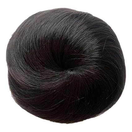 New Style Bun Up Do Side Bun Ballerina Messy Dark Brown Or Top