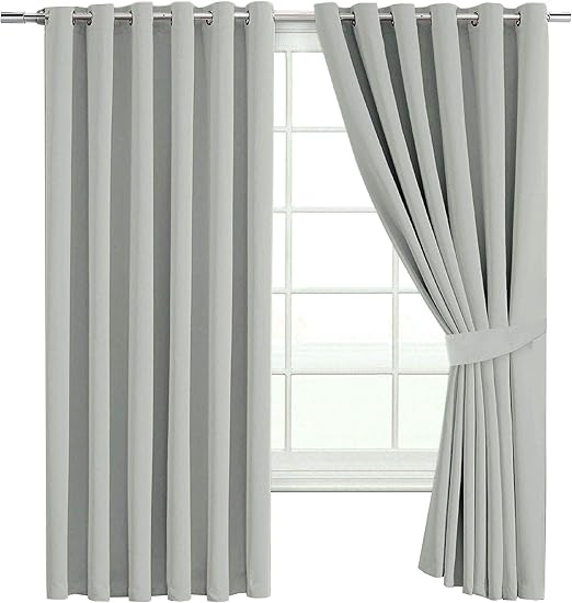 Amazon Com The House Of Emily Blackout Grommet Curtains 118 Inch