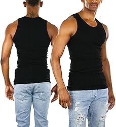 ToBeInStyle Men's Single A-Shirt Tank Top