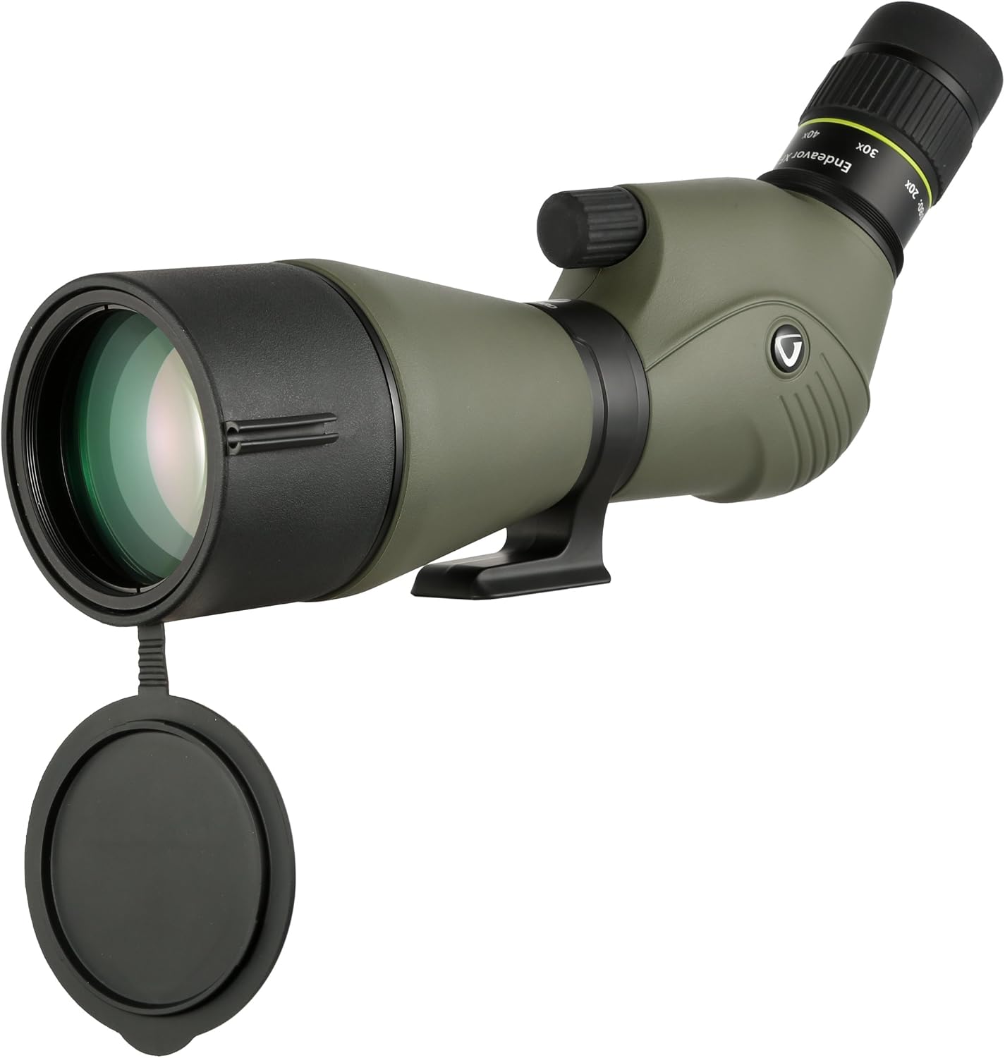 Vanguard Endeavor XF 80A Angled Spotting Scope with 20-60x Zoom Eyepiece, Green