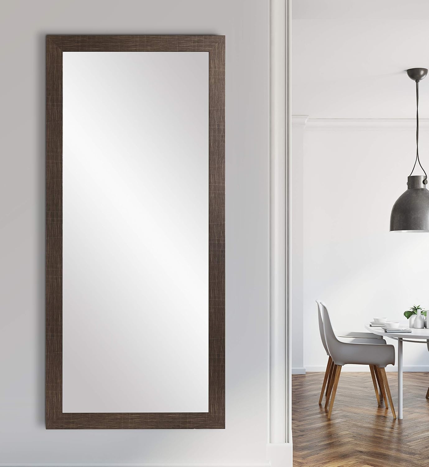 BrandtWorks BM005TS Floor Mirror 32 x 66 Scratched Black Amazon.ca