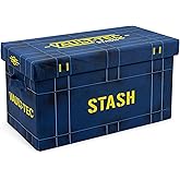 Fallout 76 Vault-Tec Fabric Storage Bin | Cube Organizer For Cabinet, Closet | 24 x 12 Inches