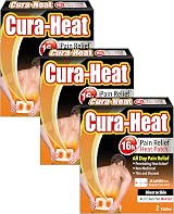 Cura-Heat Back Pain Max Size Direct-to-Skin Pack of 6