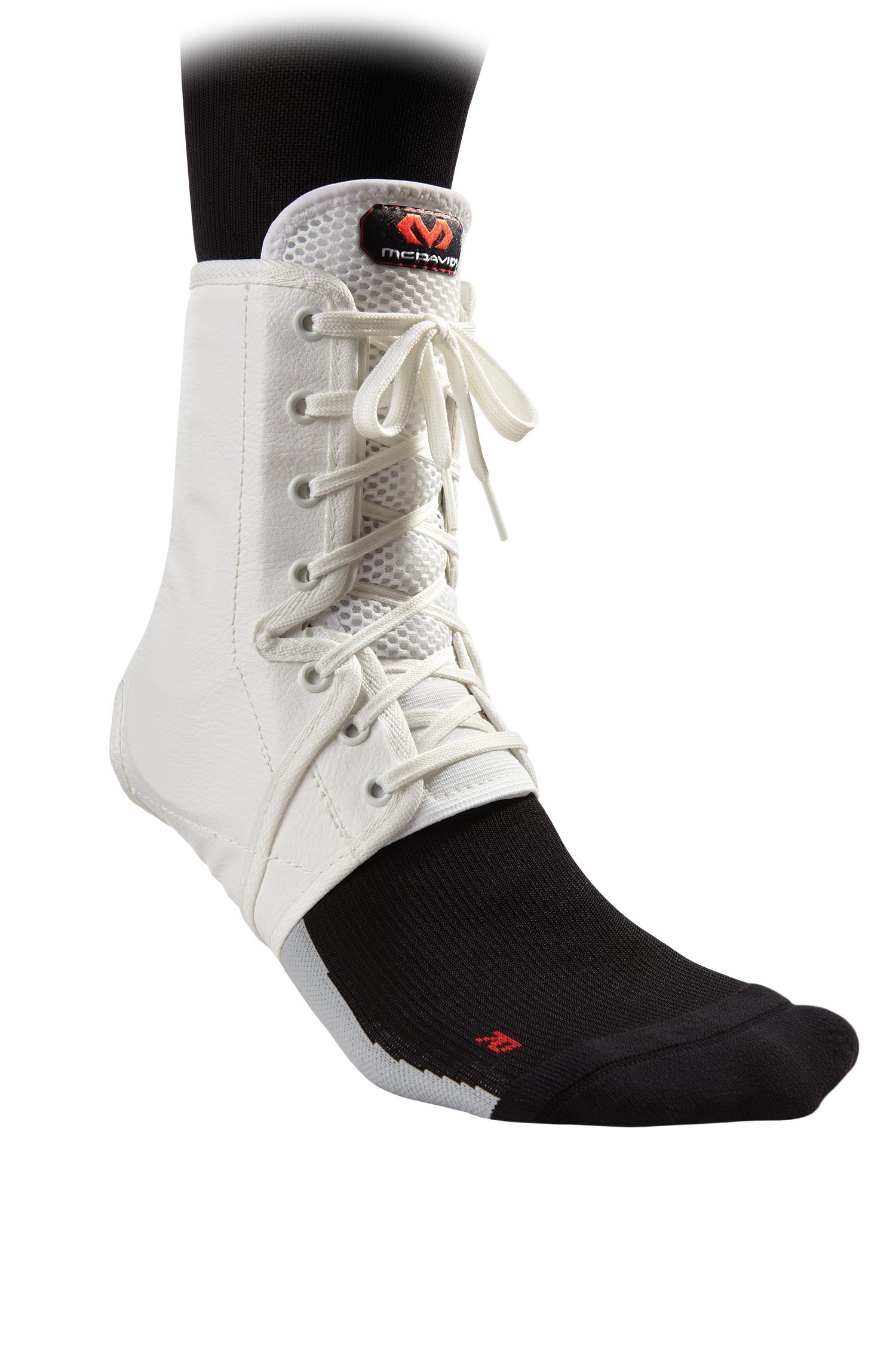 McDavid A101 - Ankle Brace Lace-Up w/Inserts, Maximum Strength Ankle Support to Help Prevent & Recover from Ankle Sprains