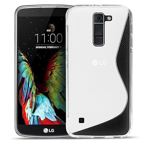 Conie SC18671 S Line Case Kompatibel mit LG Stylus 2, TPU Smartphone Hülle Transparent Matt Rutschfeste Oberfläche für Stylus