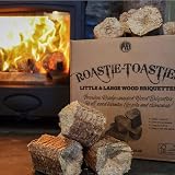Topline Roastie-Toasties Heat Logs 14.5kg Ultra Dry Briquettes Scotland view 3