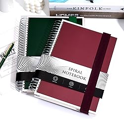 Yoment 5 Subject Notebook College Ruled with 5