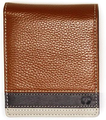 Amazon Hang Ten ハンテン カラーコンビ パスケース付き 二つ折り財布 61ht04 オーク 財布