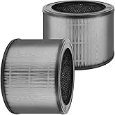 2PCS A231 Filter Replacement Size O Replacement for Winix A231 and A230 Air Purifier, 3-in-1 H13 True HEPA with Activated Carbon Filter Compatible with Part 1712-0110-00, 1712-0100-00