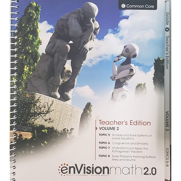 enVision math 2.0 - Grade 8 - Teacher's Edition Volume One